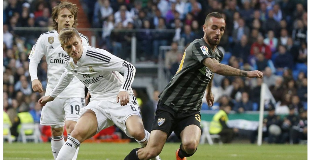 Kroos, Real Madrid, Málaga, 2015