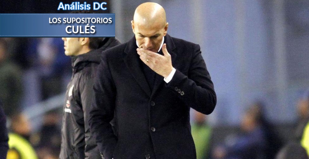 Zidane cabizbajo en Vigo