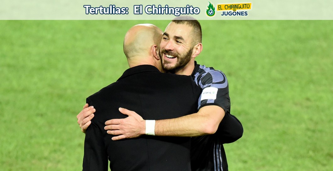 Zinedine Zidane, Karim Benzema, El Chiringuito