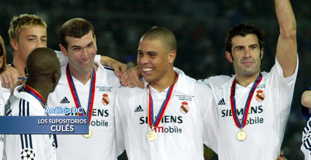 Así celebró el Real Madrid su Intercontinental de 2002