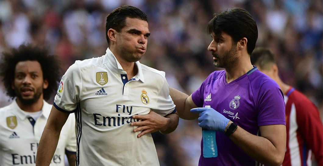 Pepe, médicos, Real Madrid