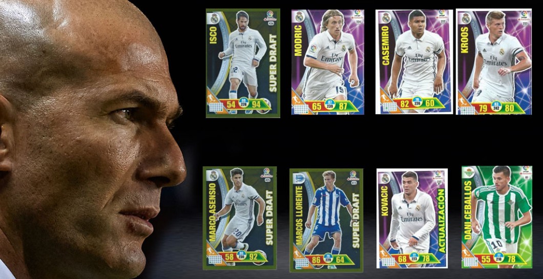 Montaje alternativas de Zidane en cromo