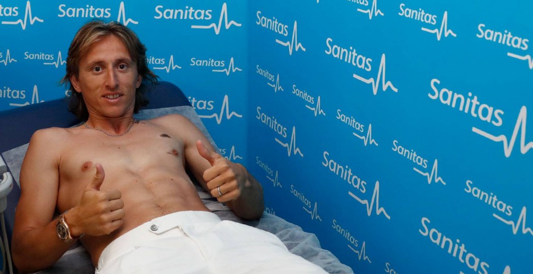 Modric, reconocimiento médico, Real Madrid
