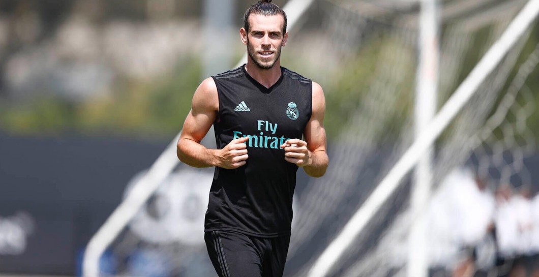 Bale, entrenamiento, UCLA, Real Madrid