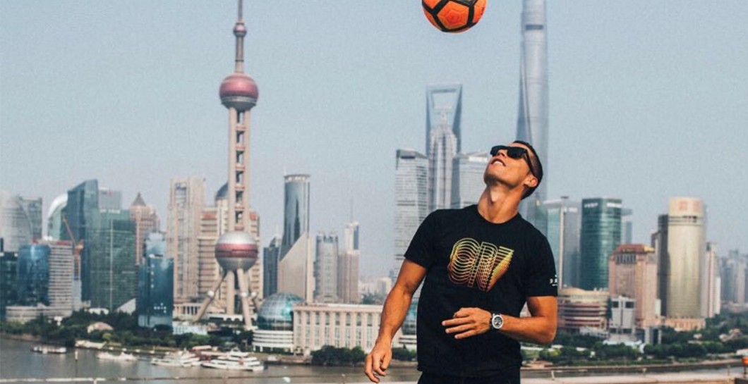 Cristiano Ronaldo, China