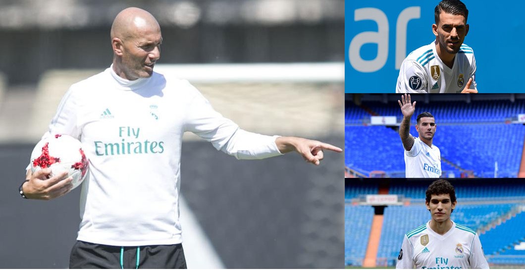 Montaje Zidane y fichajes