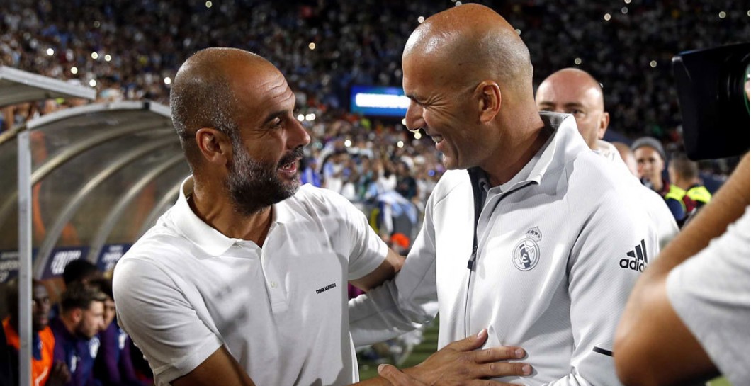 Guardiola y Zidane
