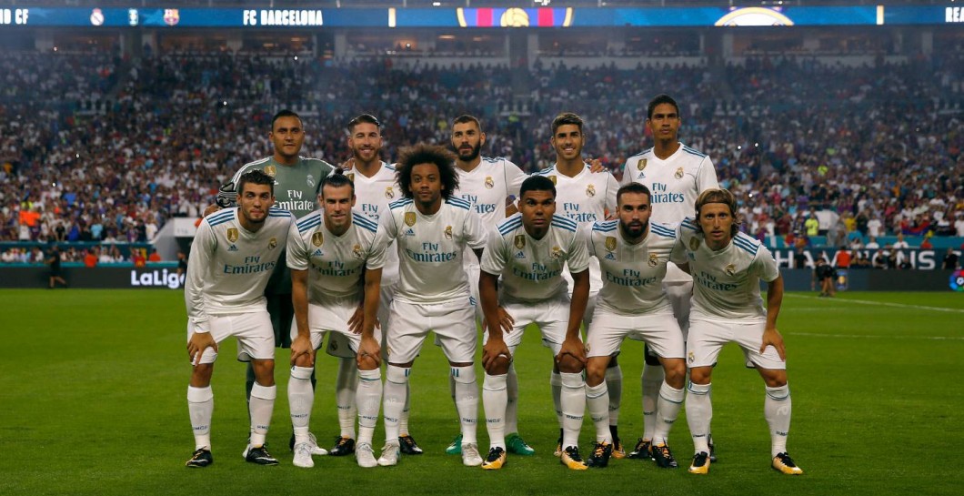 11 del Real Madrid en Clásico amistoso