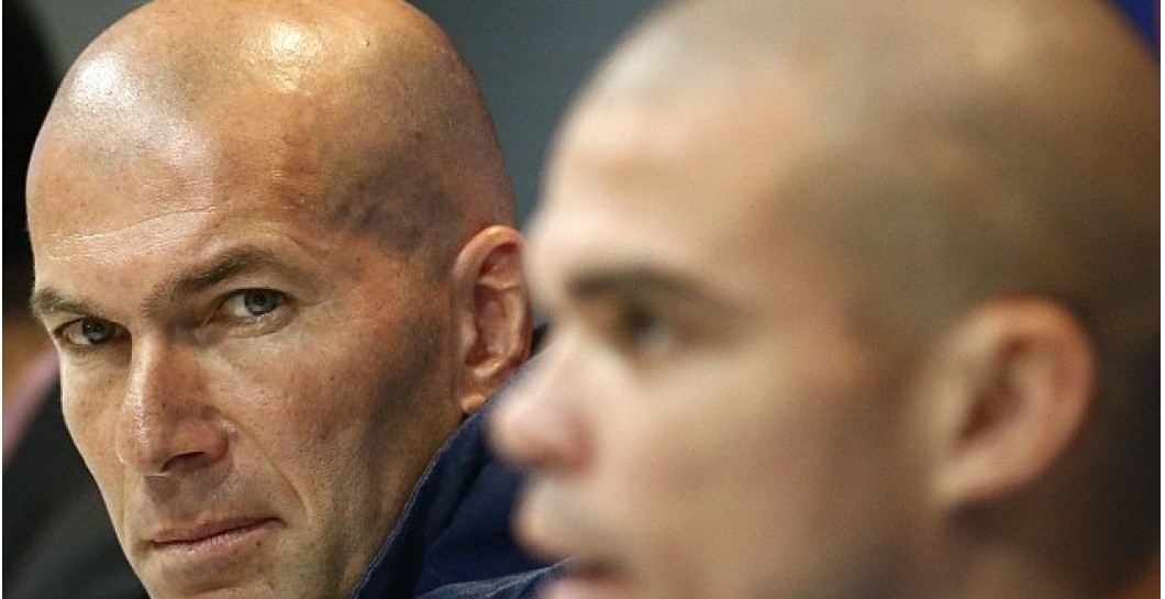 Zidane y Pepe
