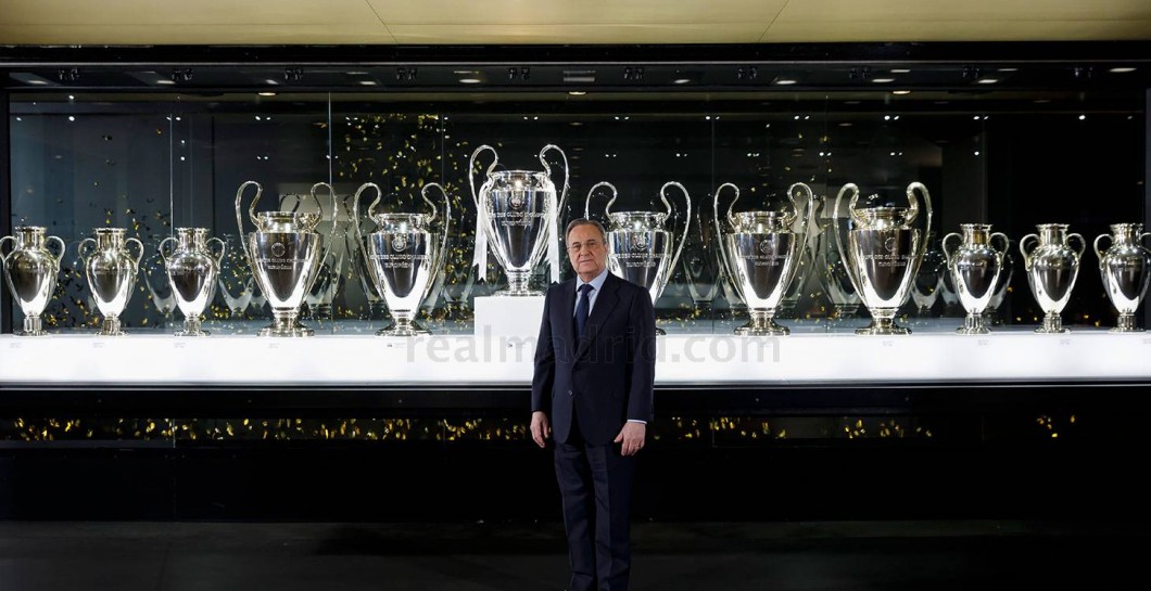 Florentino, 12 Champions, museo Real Madrid