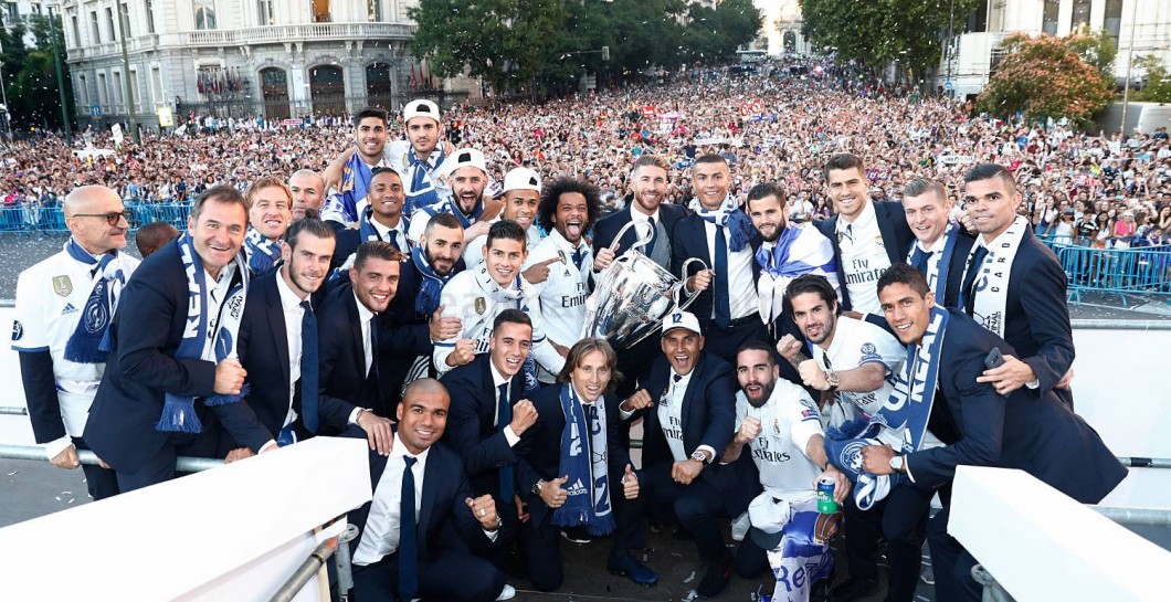 Real Madrid celebración en Cibeles