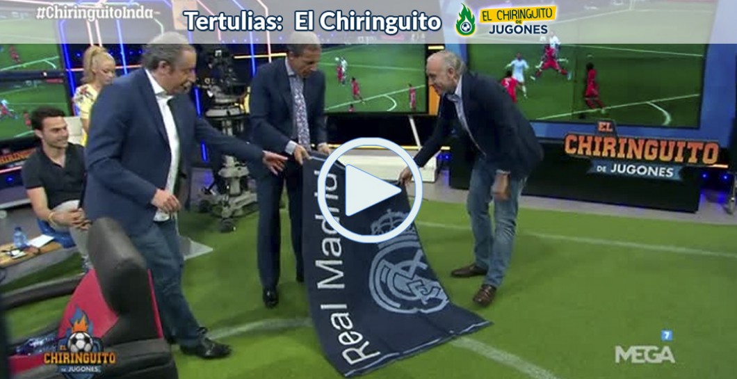 Josep Pedrerol, Cristóbal Soria, Eduardo Inda, video, EL Chiringuito