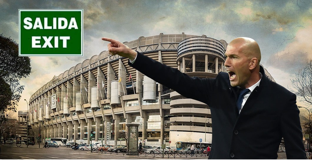 Montaje Zidane, Bernabéu y Operación Salida