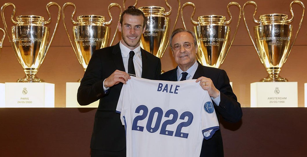 Gareth Bale, Florentino Pérez