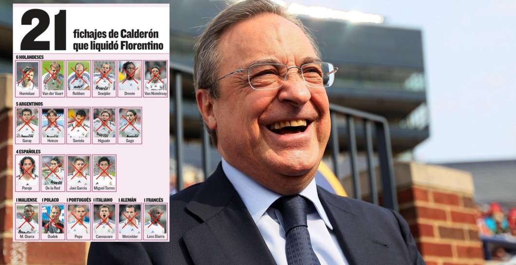 Florentino Pérez. risas, Mundo Deportivo