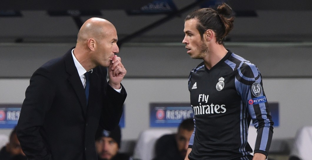 Bale y Zidane de negro contra el Legia