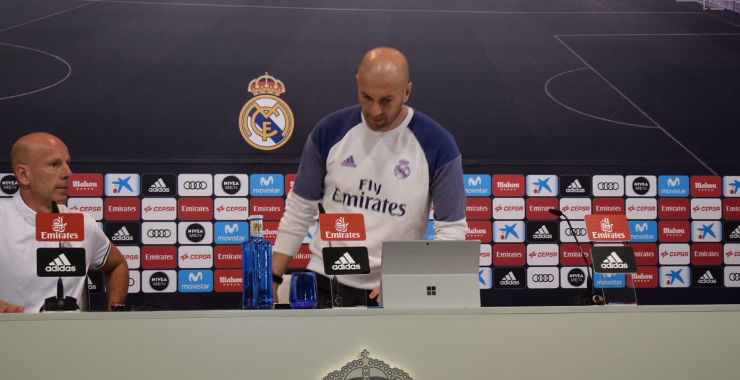 Zidane, sala de prensa