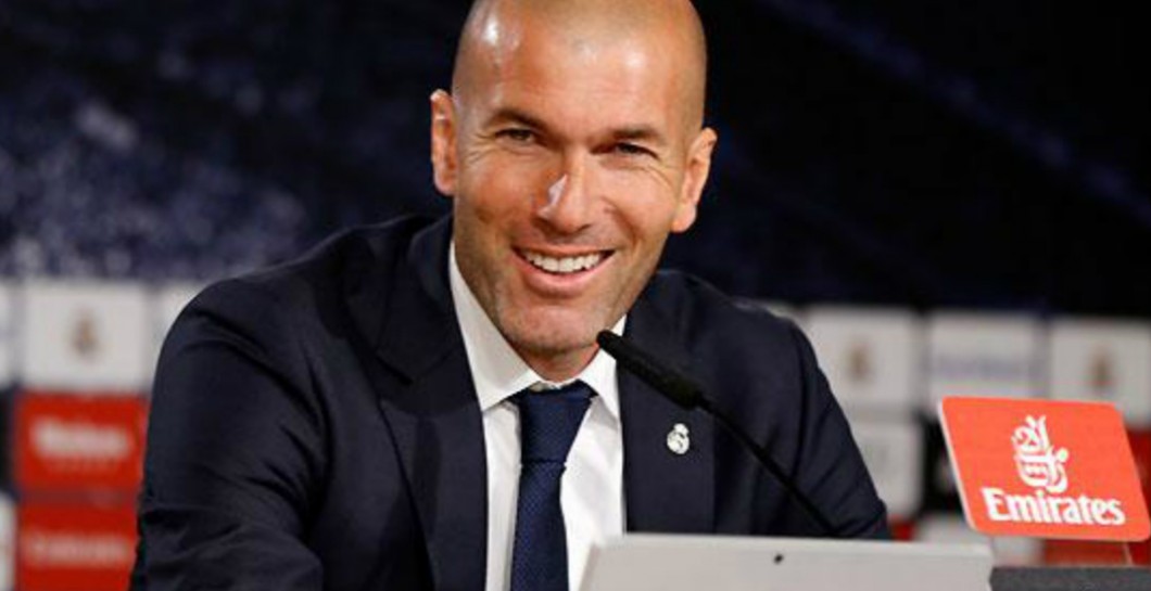 Zidane en rueda de prensa