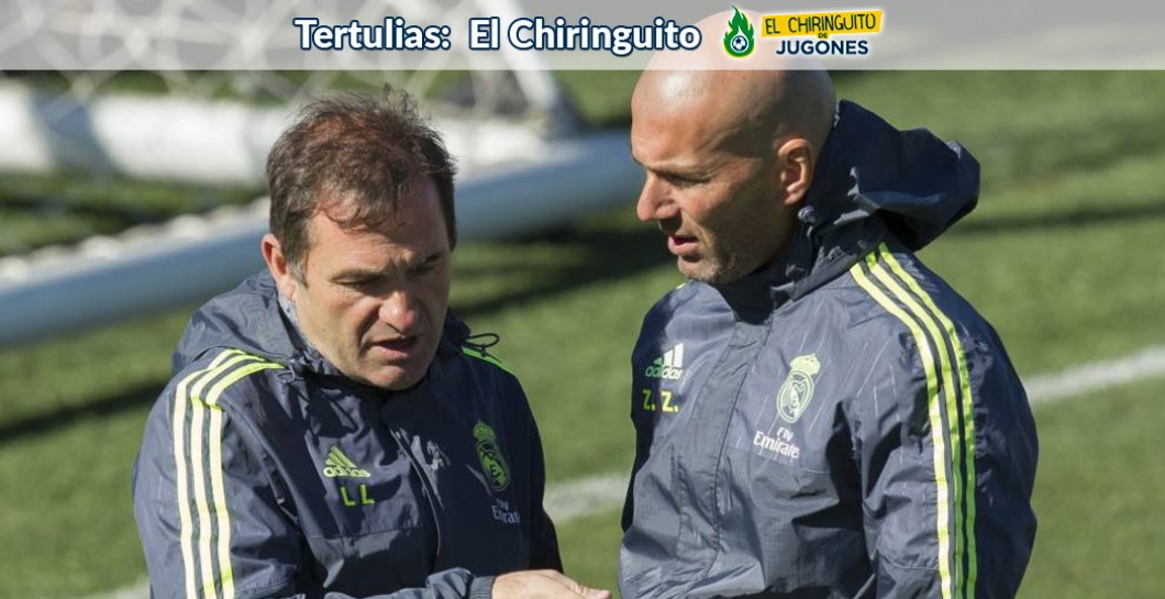 Luis Llopis, Zinedine Zidane, El Chiringuito