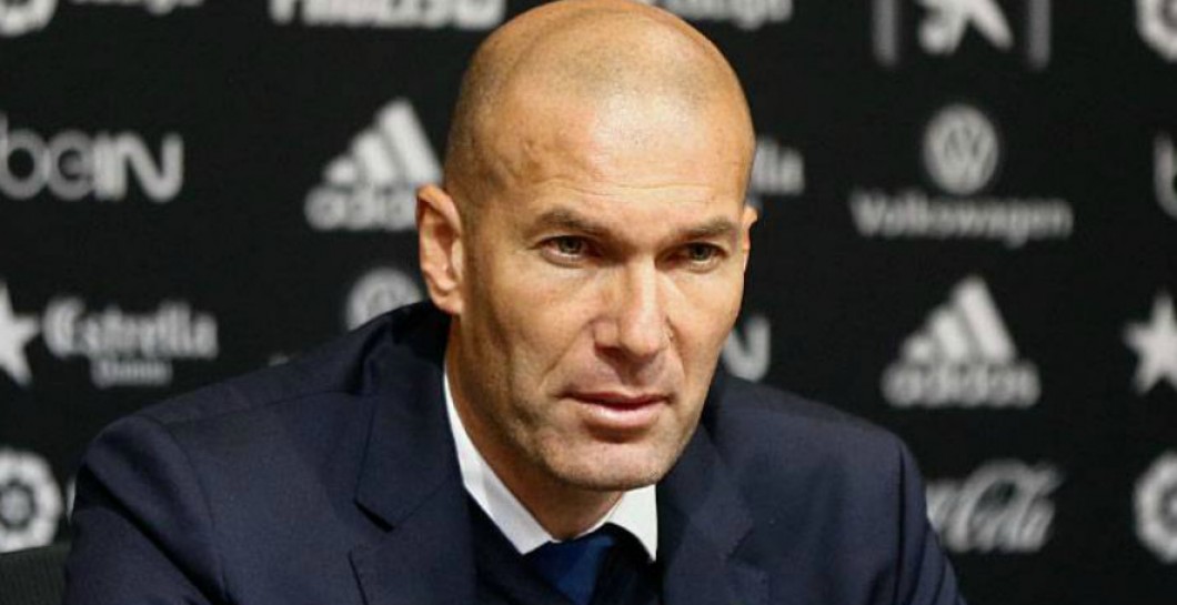 Zidane, visitante, rueda de prensa