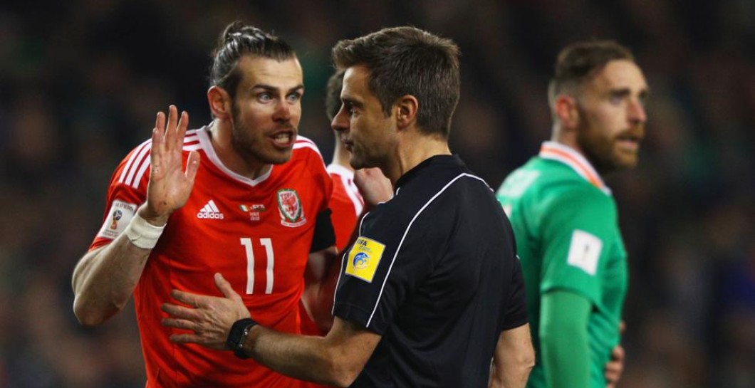 Bale en un lance del Irlanda-Gales del viernes