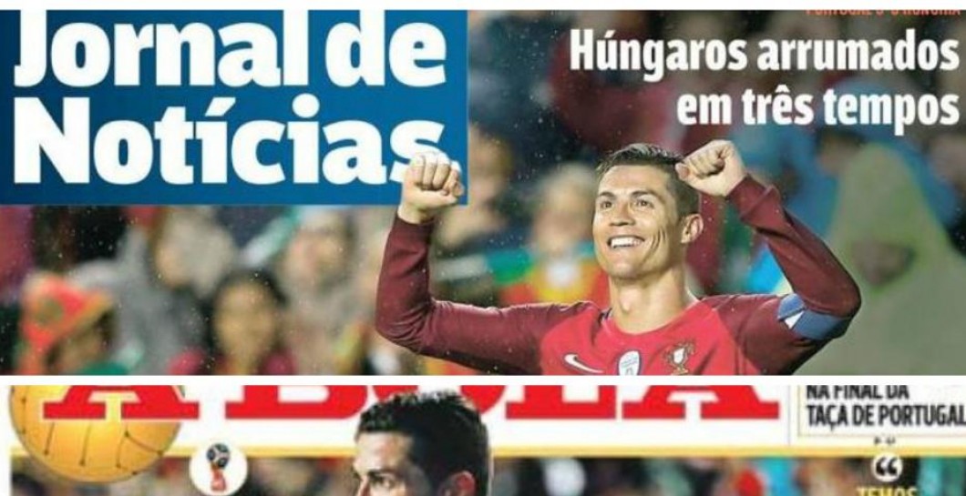 Prensa, Cristiano Ronaldo, Portugal