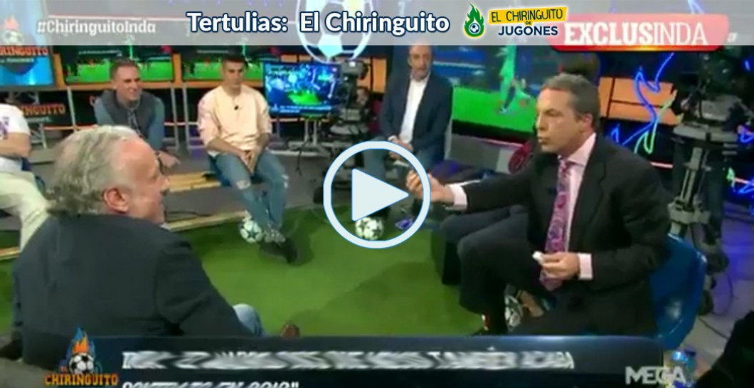 Cristóbal Soria, Eduardo Inda, El Chiringuito, video
