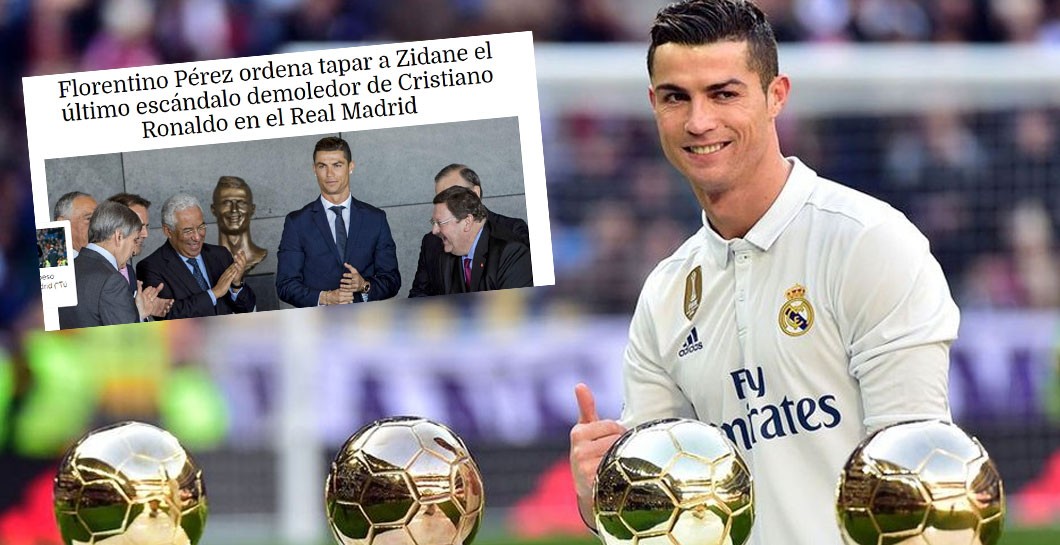 Montaje Caverna, Cristiano Ronaldo y Balones de Oro