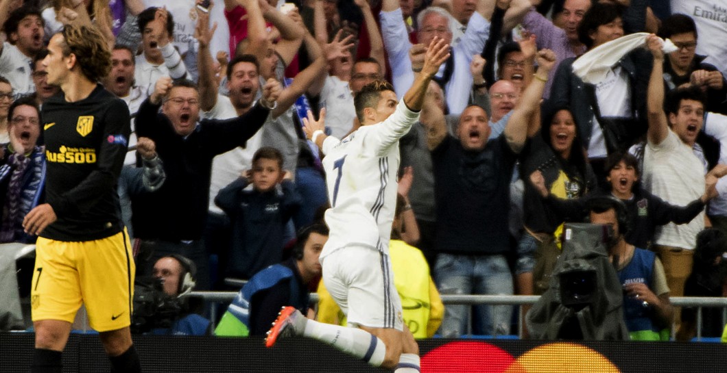 Gol de Cristiano Ronaldo al Atlético de Madrid