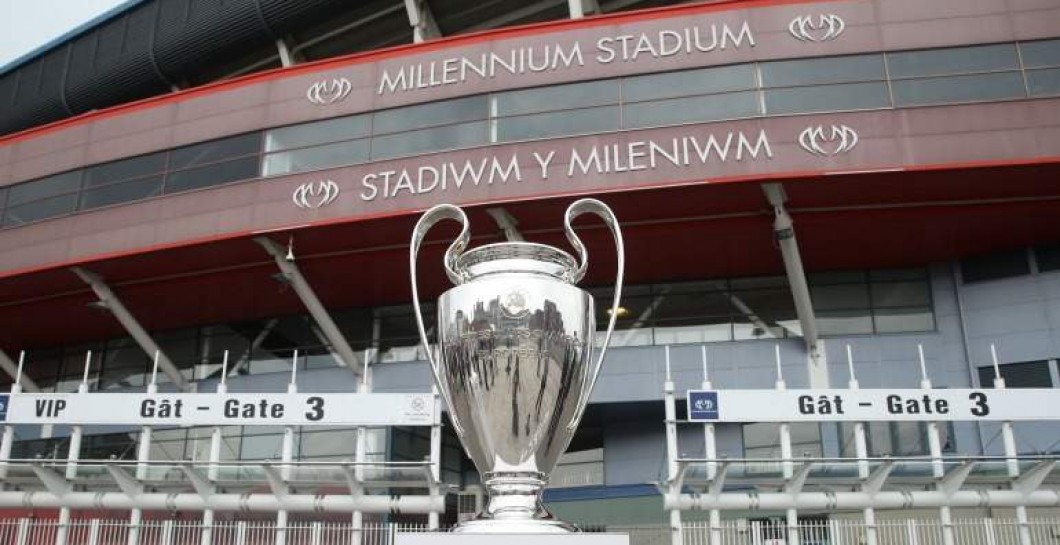 Milenium Stadium de Cardiff y Copa de Europa