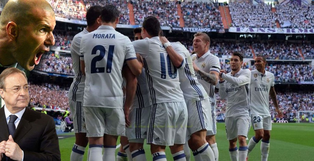 Montaje enfado Real Madrid