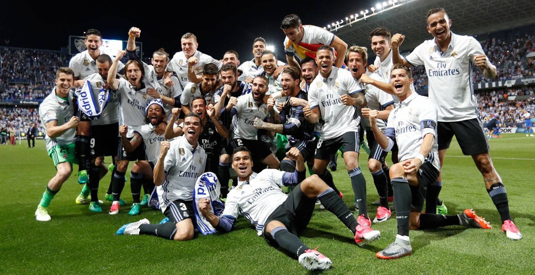 Real Madrid, campeón, Liga