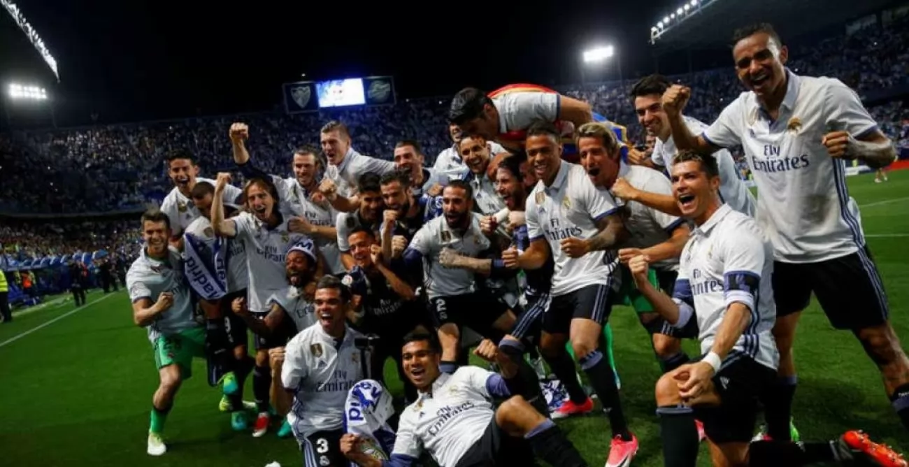 Real Madrid, Liga, Celebración