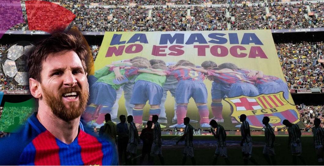 Montaje Messi y la Masia no se toca