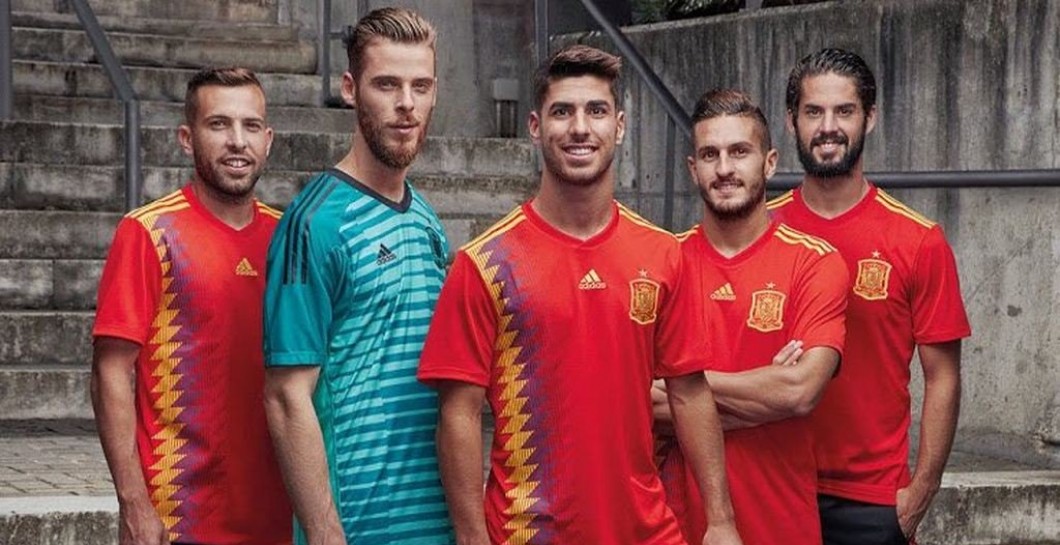 Camiseta España Mundial de Rusia
