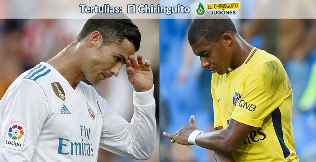 Cristiano Ronaldo, Kylian Mbappé, El Chiringuito