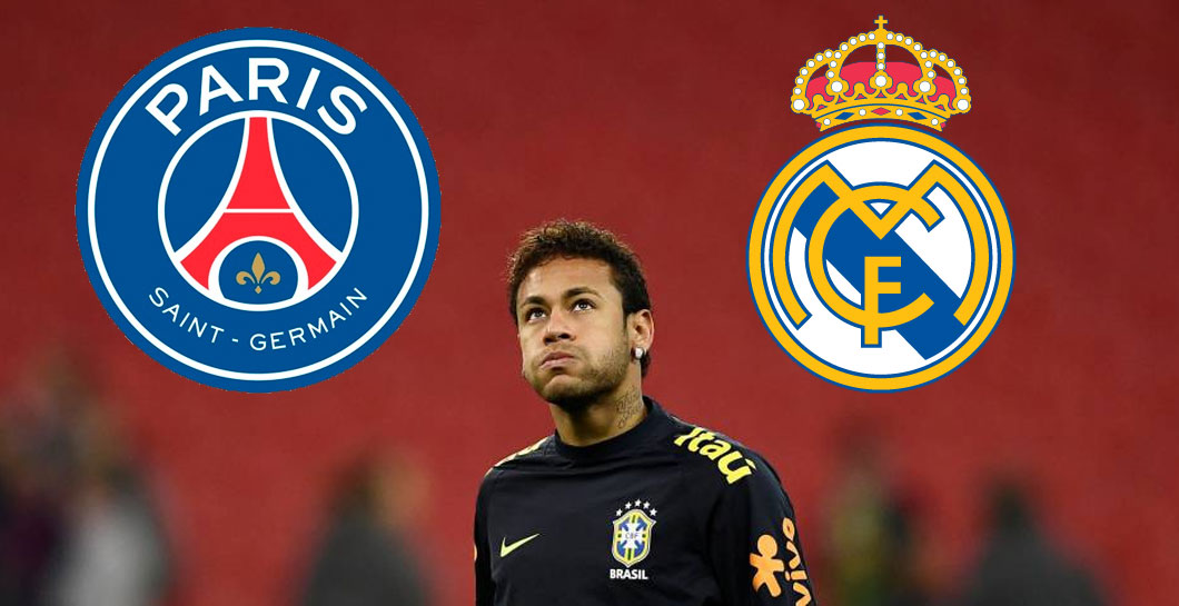 Montaje Neymar y escudos