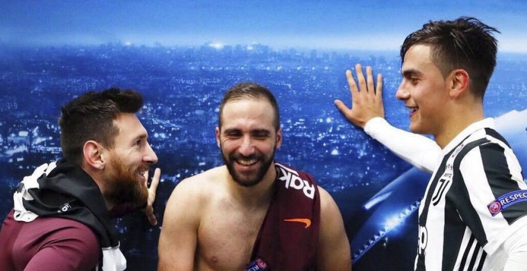Higuain, Dybala, Messi