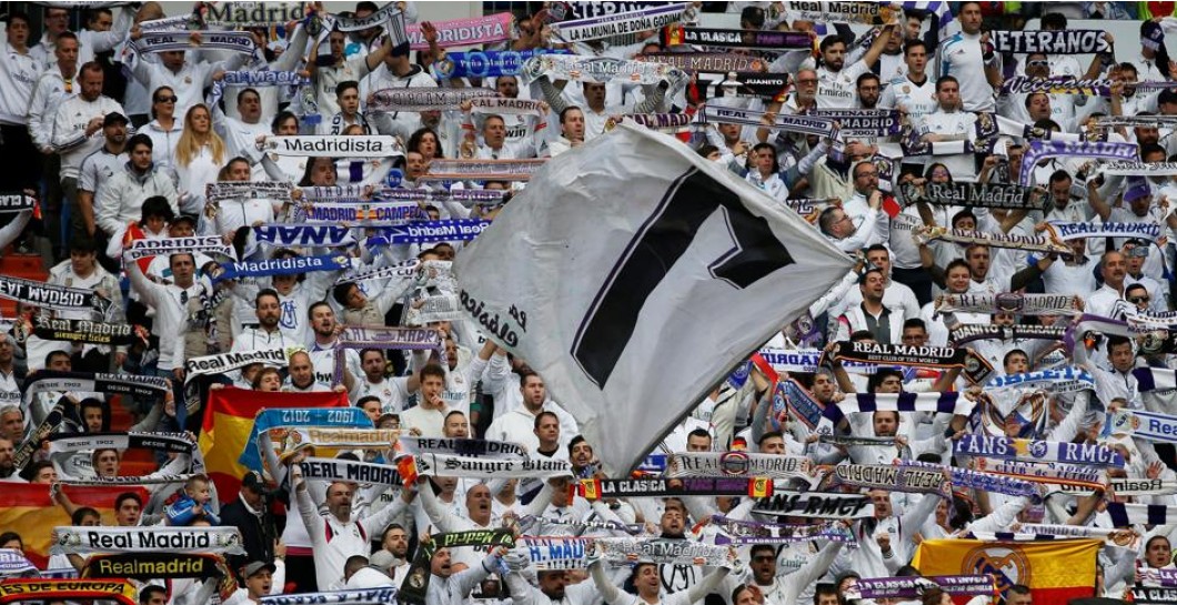 Grada Fans. Real Madrid