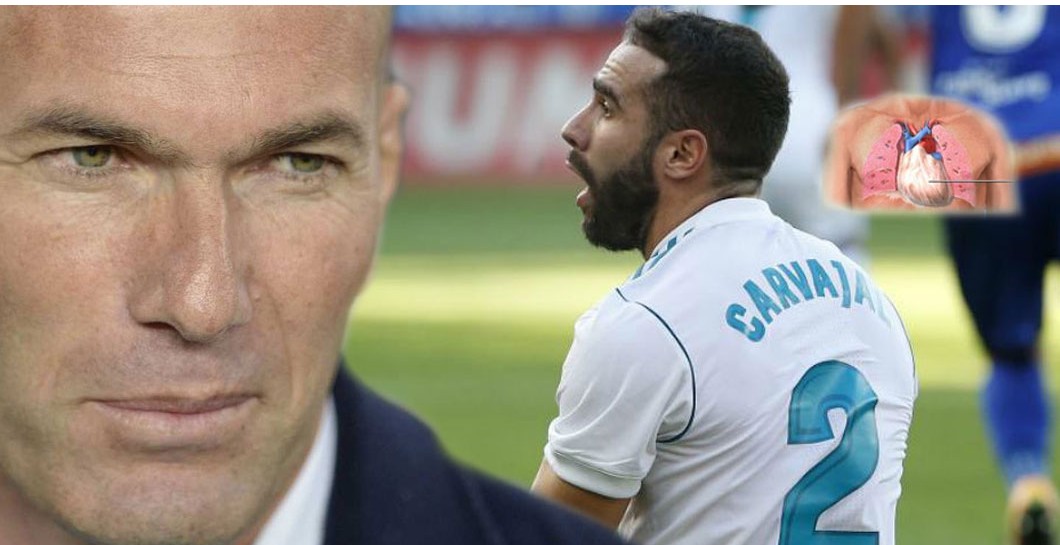 Montaje de Carvajal y Zidane
