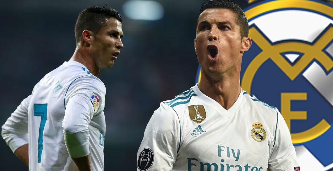 Montaje del Real Madrid y Cristiano Ronaldo