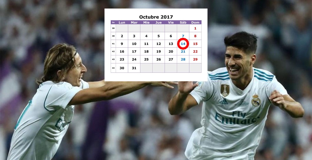 Calendario, Real Madrid