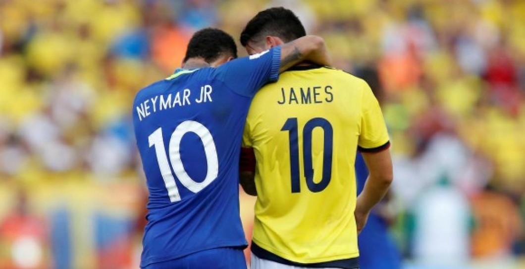James y Neymar