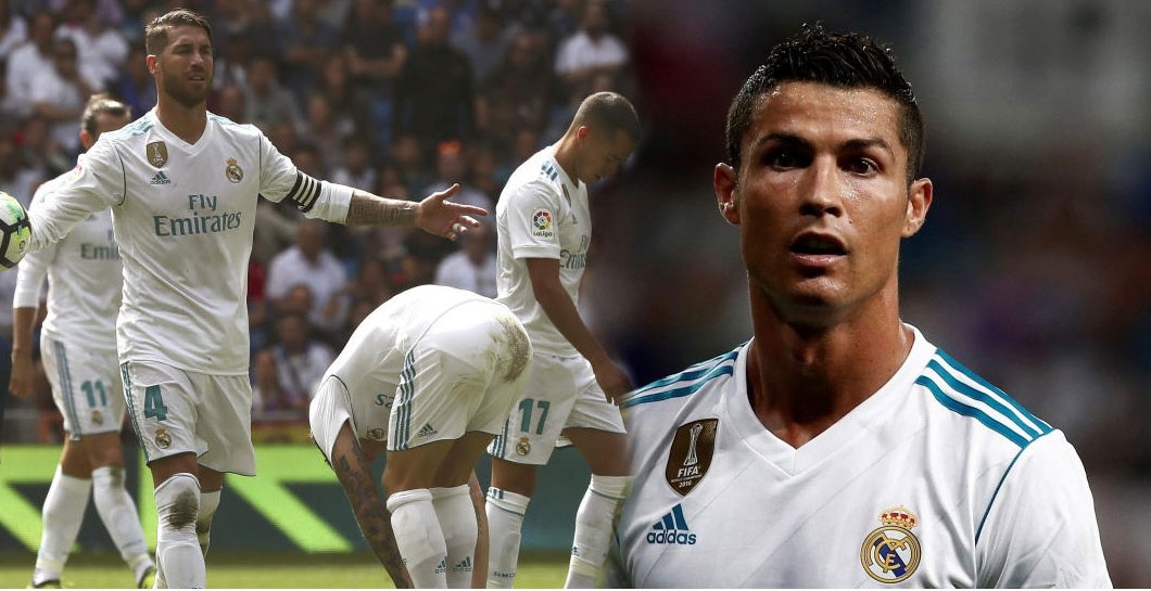 Montaje Real Madrid y Cristiano Ronaldo