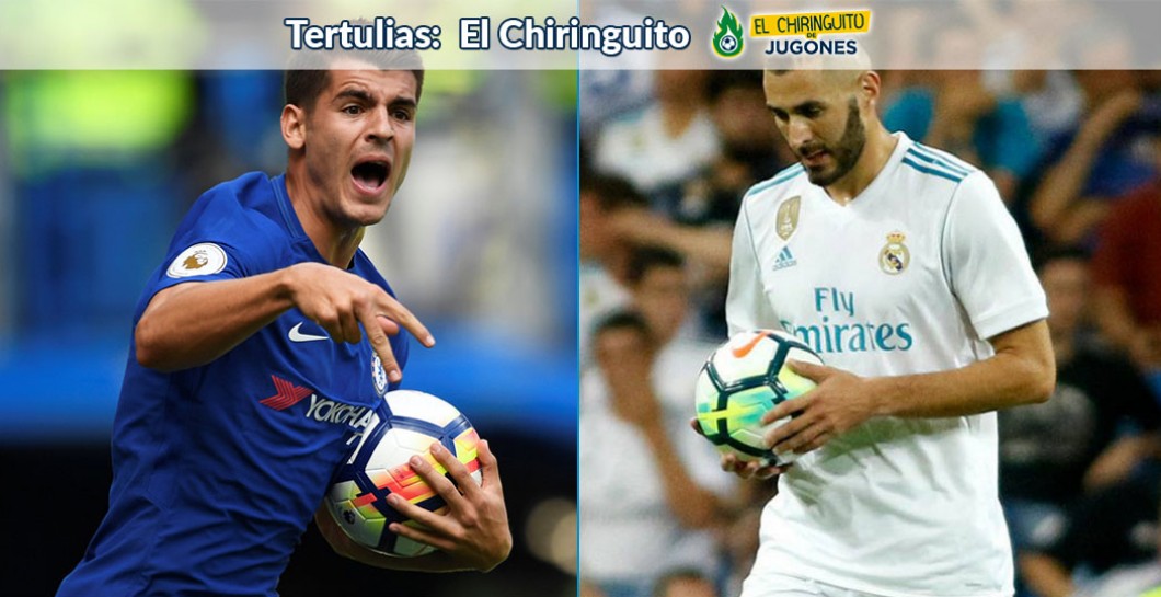 Álvaro Morata, Karim Benzema, El Chiringuito