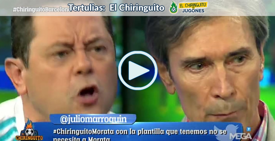 Tomás Roncero, Lobo Carrasco, El Chiringuito, video