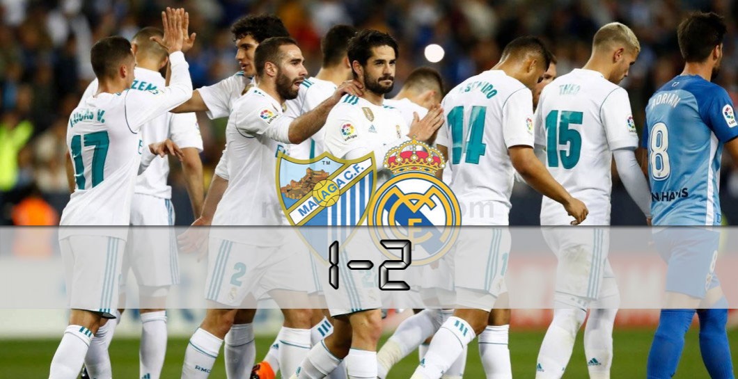 Marcador Málaga - Real Madrid
