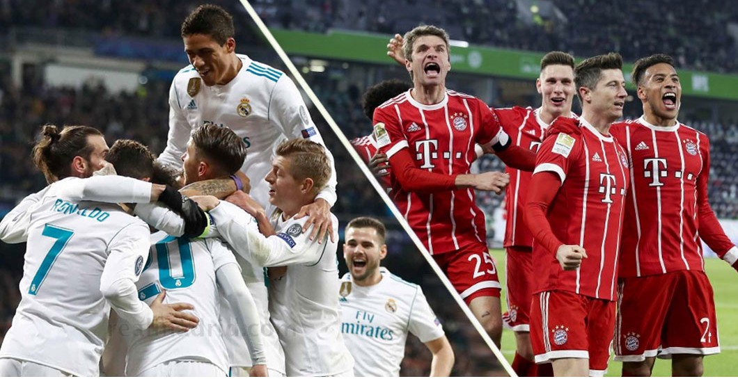 Real Madrid y Bayern de Múnich