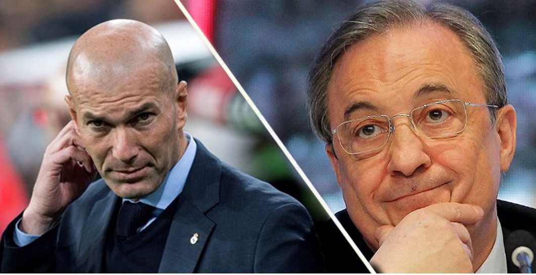 Zidane y Florentino PÃ©rez