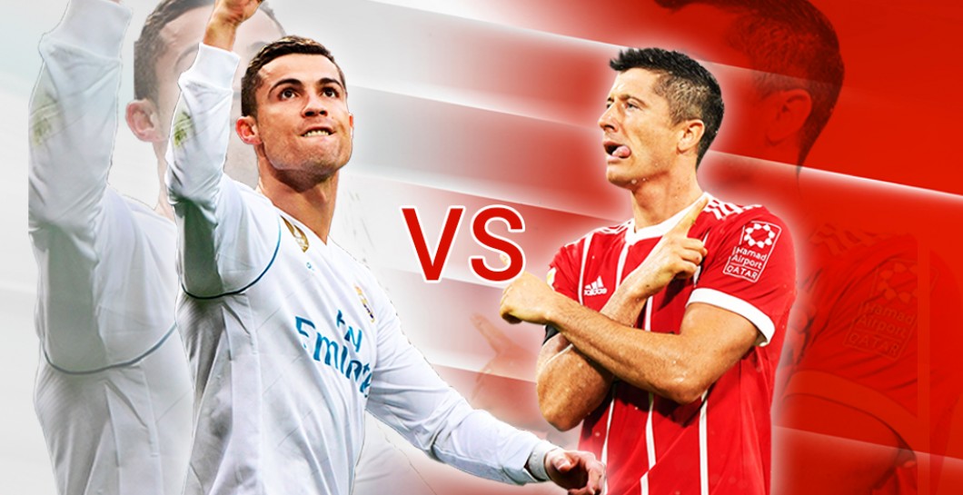 Cristiano Ronaldo VS Lewandowski